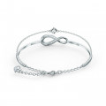 la-ore-e-ori-bracciale-rigido-swarovski-infinity--infinito--bianco--placcato-rodio-swarovski-5520584 (2)