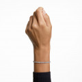 la-ore-e-ori-braccialetto-tennis-deluxe--taglio-tondo--bianco--placcato-rodio-swarovski-5513401